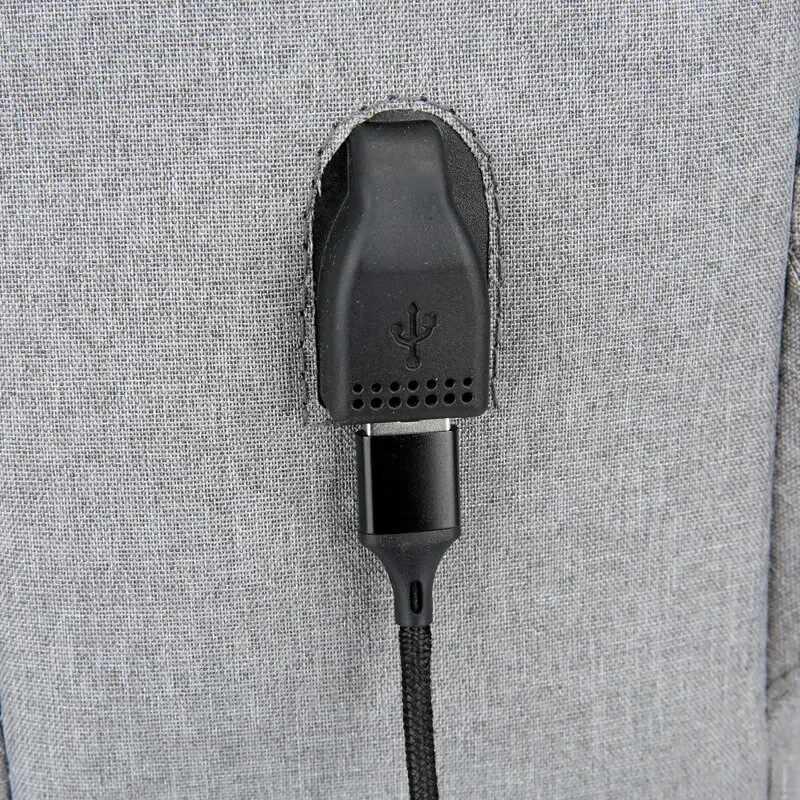 1 Pack 156 Inch Mens Business Computer Bag Multi-pocket High-capacity Usb Charging Work Commuting BackpackW251114