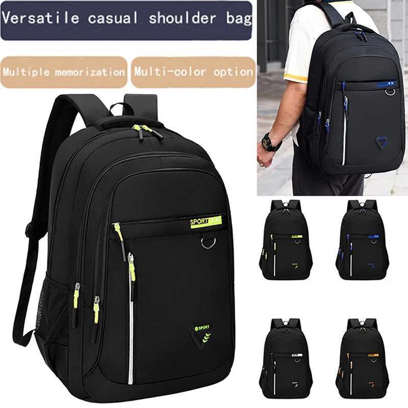 Mens and Womens Fashionable Versatile Simple and Compact Large Capacity BackpackW251114