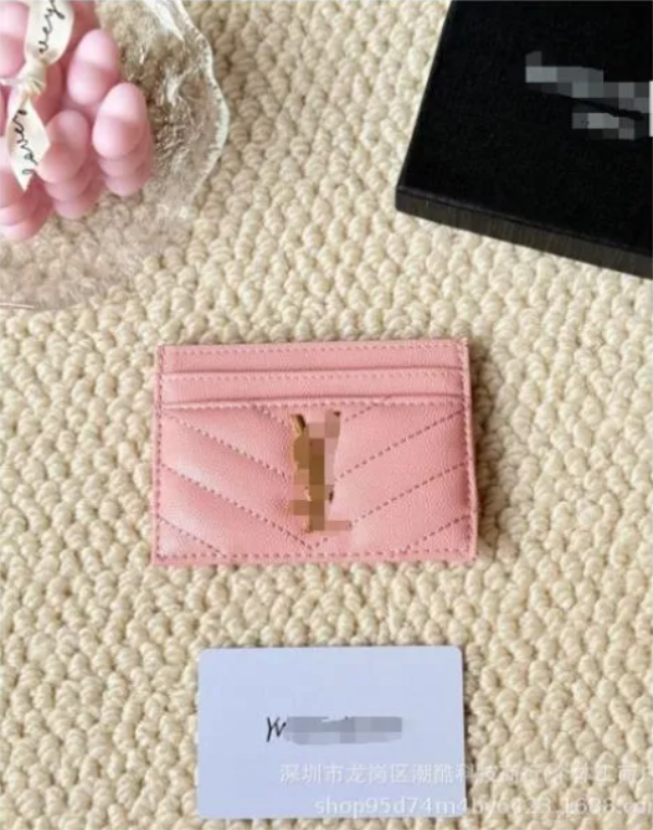 Designer Credit ID Card Holder Purse Leather Wallet Money Bags Plaid Cardholder Billfold Case For Men Women Mini Card Holders Coin Purse With box 003