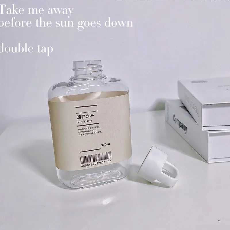 310Ml Small Water Bottle Advertising Cup Simple Portable Water Cup High Temperature Ins High Value Pocket Handy CupW251114