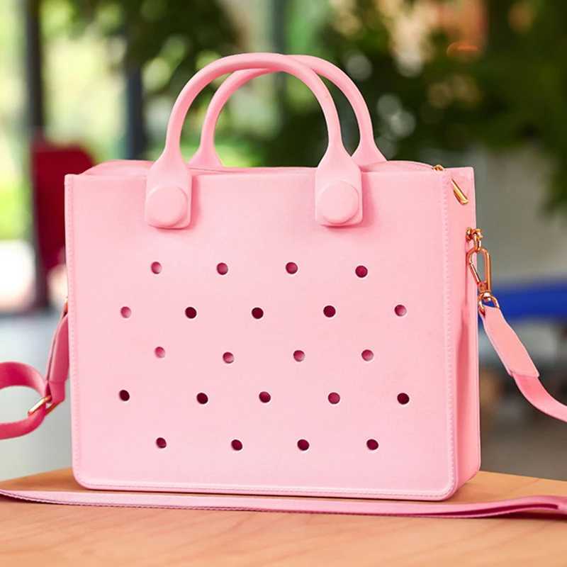 1 piece of EVA womens shoulder strap handbag pink portable handbag casual and fashionable date bag suitable for shopping travel and dating W250415