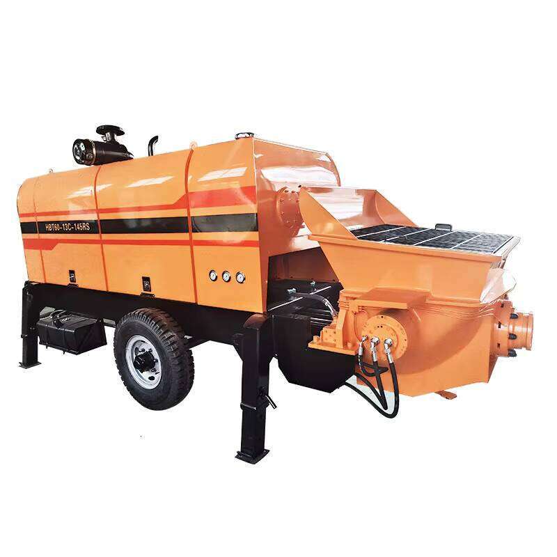 Construction Trailer Concrete Concrete Small Pump Portable Concretes with Mixer and Pump Manufacturers
