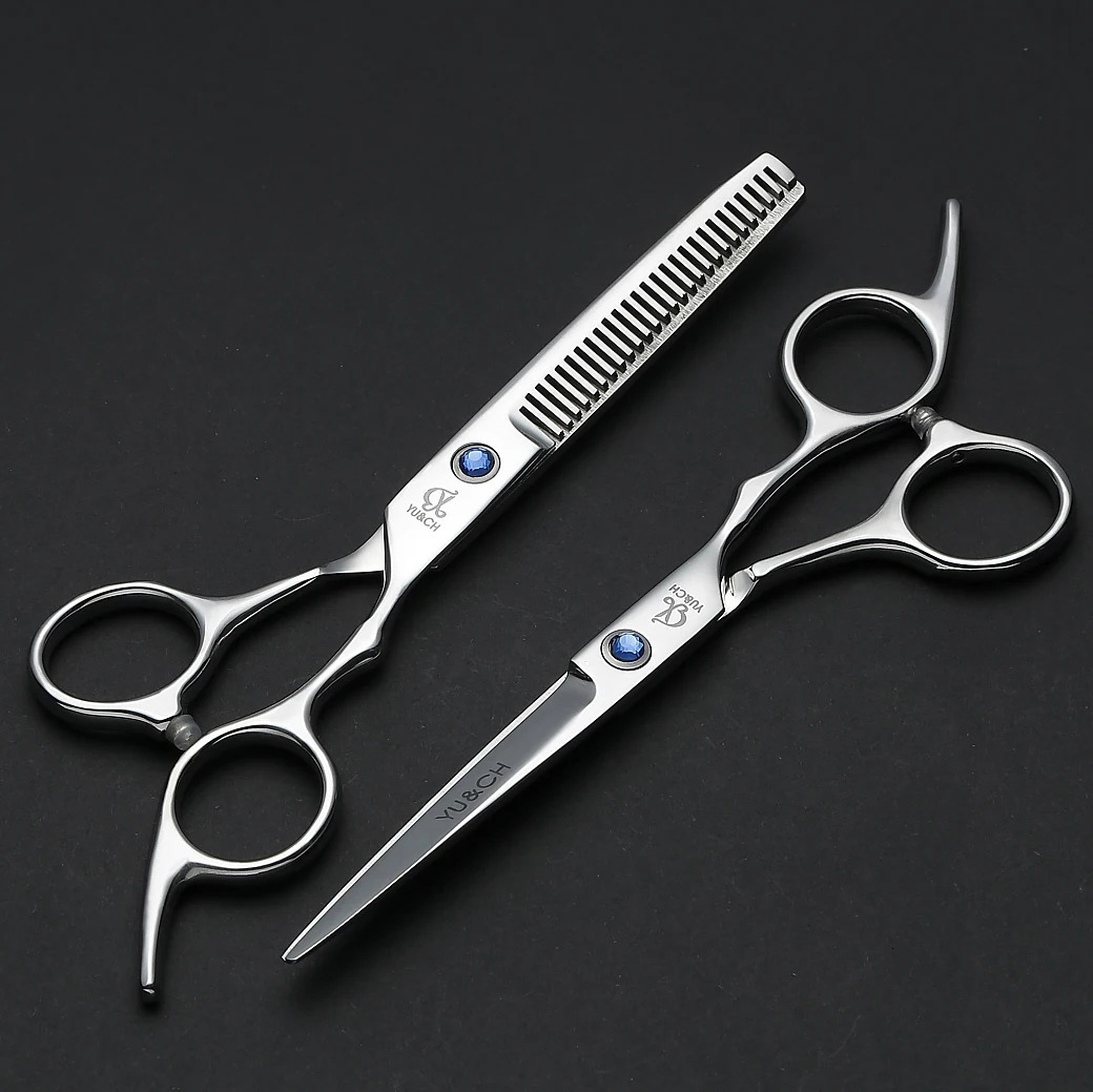 Hair Cutting Scissors Thinning Shears Kit Professional Barber Hairdressing Texturizing Salon Razor Edge Scissor Stainless Steel 250414