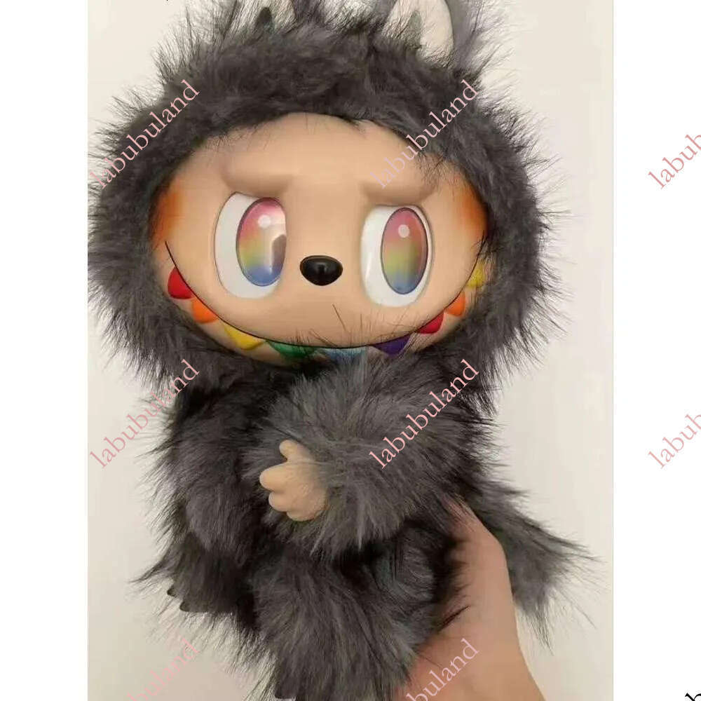2025 Hot Sale In Stock New 38cm Labubu V3 Zimomo Creative Vinyl Doll Model Toys Ornaments Birthday Gifts