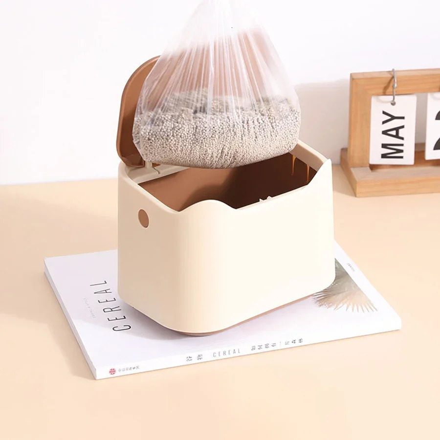 Cat Litter Box Portable Bedpan Removable Full-closed Kitty Litter Pan Potty Toilet for Rabbit Medium Large Cats Small Animals 250414