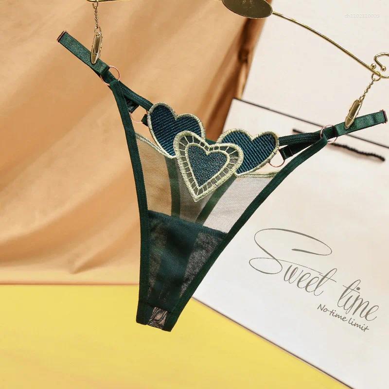 Women's Panties Sexy Lingerie For Women Embroidery Female Underwear Low-Rise Girls' Japanese Thongs Woman Clothing