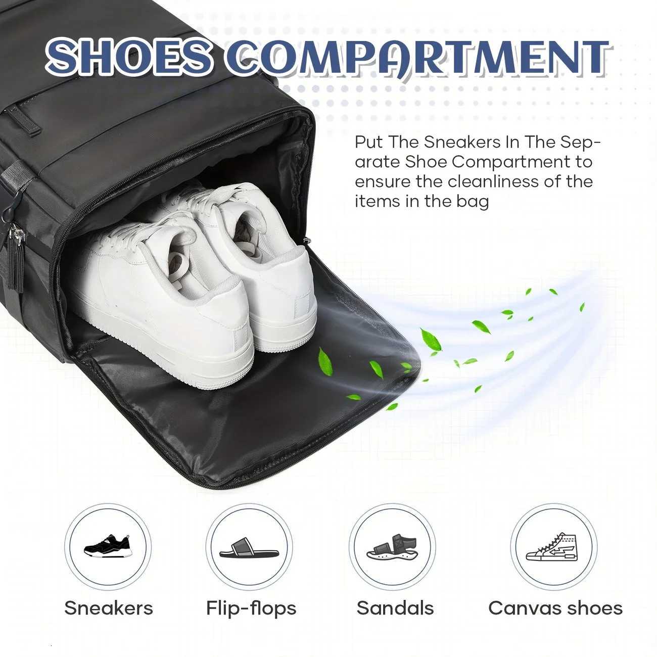 Short Distance Easyjet 45x36x20 Travel Backpack Hand Luggage Anti-theft Notebook Backpack Vacuum Bags for ClothingW251114