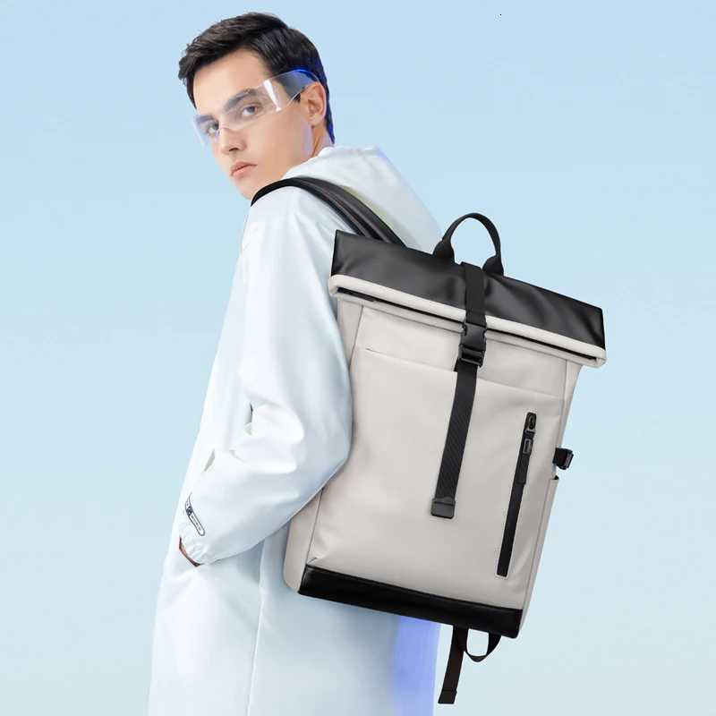 GOLF QUALITY Mens Large Capacity Oxford Cloth Backpack with 16 Inch Laptop Compartment High Quality Travel Fashion Camping BagW251114