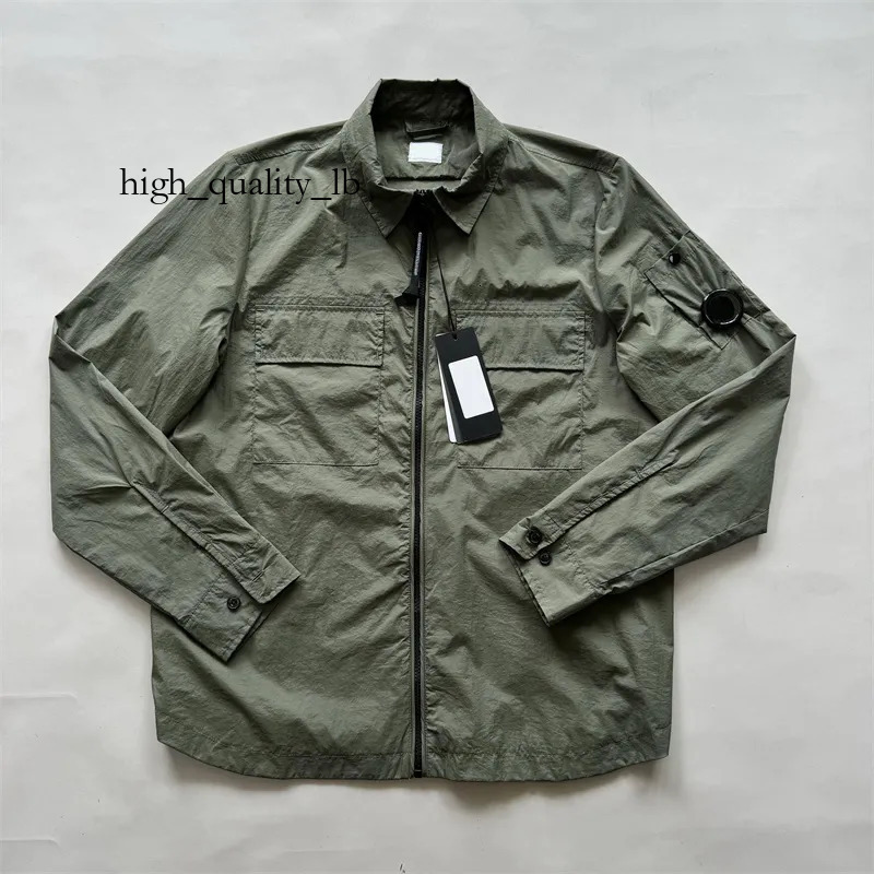 Designer Mens Coat High Quality Luxury cpcompanyyyy Jacket Lapel Overshirt Outdoor Men Cardigan Outerwear C P Companys Clothe 9a2