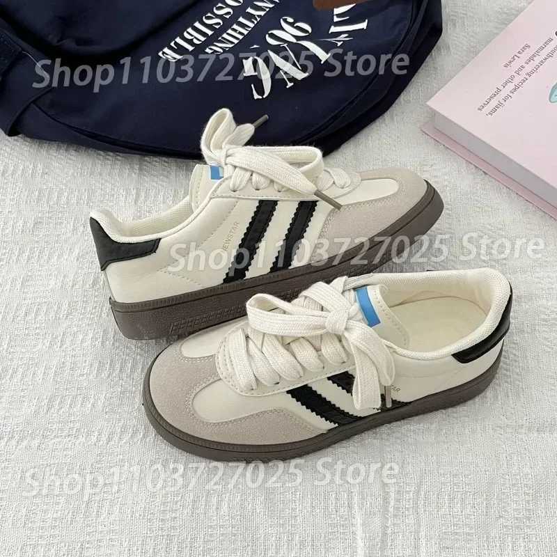Womens 2025 hot trend casual sports comfortable lace flat tennis breathable jogging shoes Zapatillas De Mujer Y250415