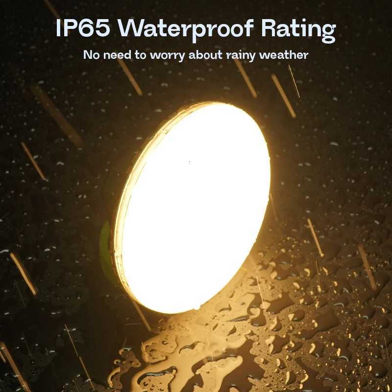 MOSLIGHTING 7200mAh Outdoor LED Camping Lantern Hanging Tent Lamp USB Rechargeable Light Portable Flashlight Emergency Lighting M251115