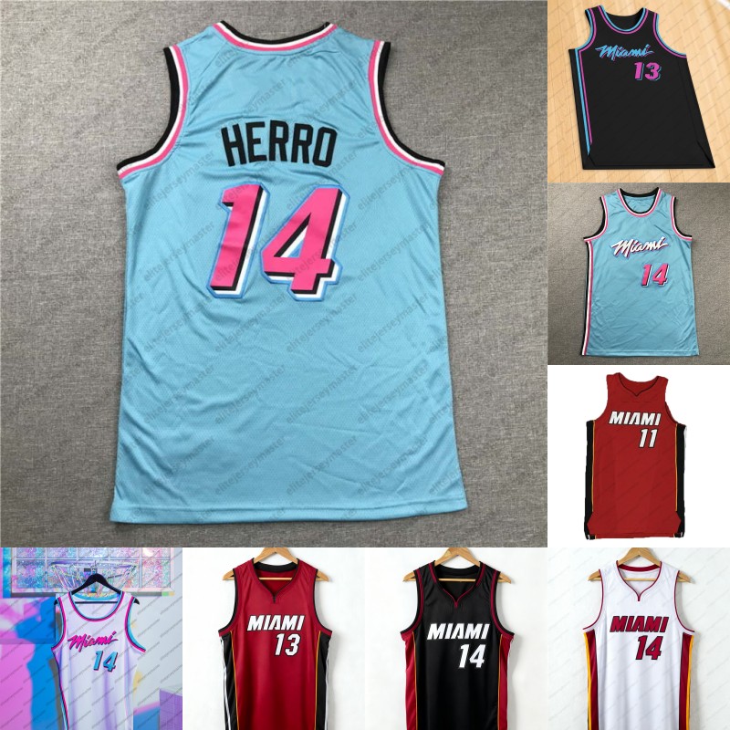 Tyler Herro 14 Bam Adebayo 2025-26 City Jaime Jaquez Jr. Christopher Rozier Wiggins Personalized Customized Basketball Jerseys Custom Any Number Name