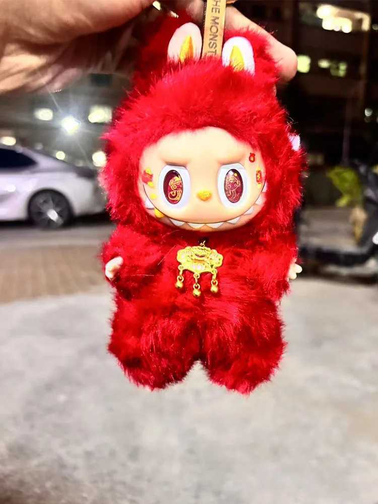 2025 New 38cm Zimomo Labubu Creative Change Doll Diy Digital Vinyl Doll Model Toy Copy Toy Birthday Gift Send to Friends X250415