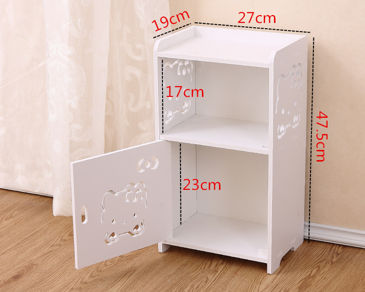 QM02 Simple bedside table bedroom storage cabinet living room coffee table