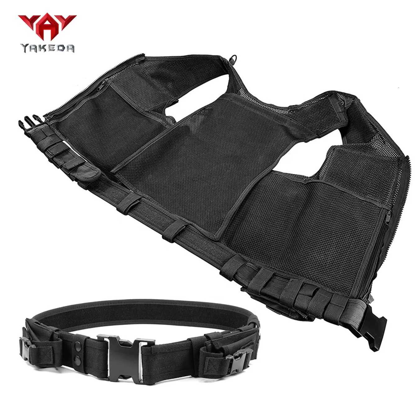 YAKEDA 600D durable polyester tear-resistant breathable hunting vest XJ251114