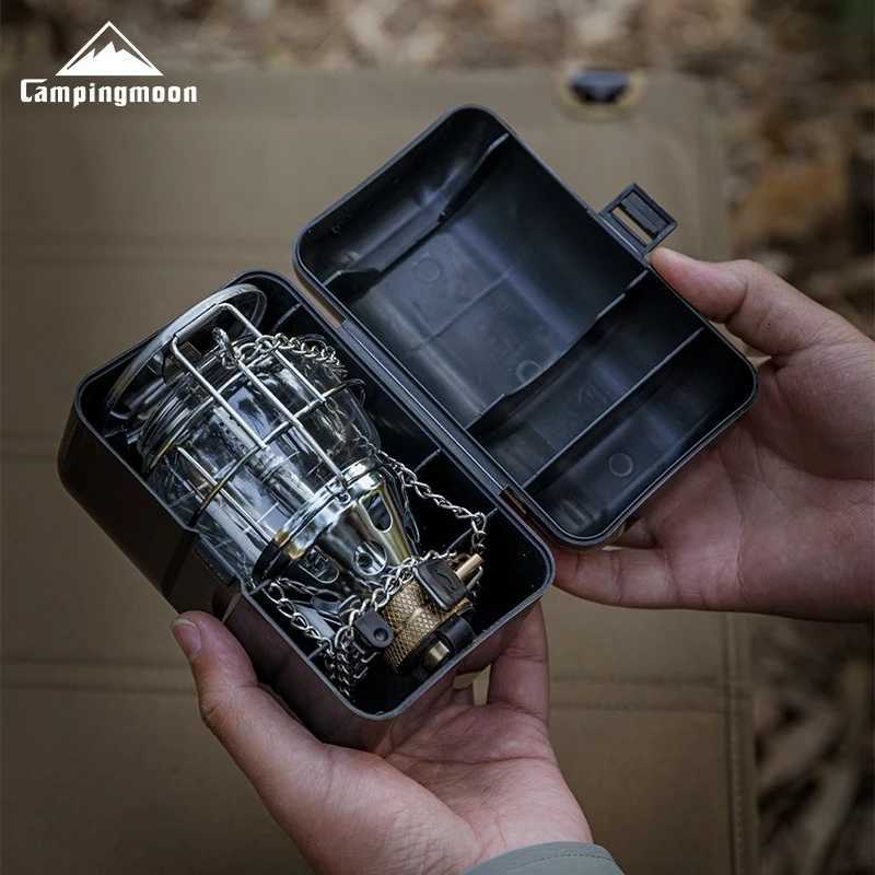 CAMPINGMOON Outdoor Lighting Tent Light Medium-sized Portable Small Lantern Campsite Gas Light M251115