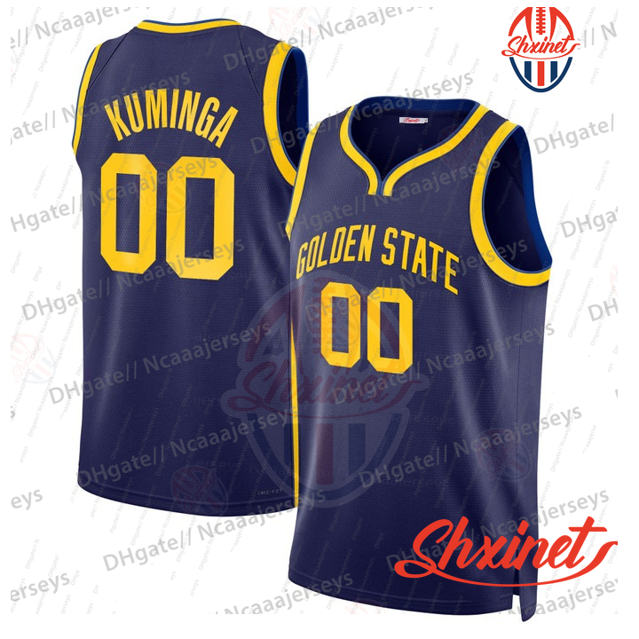 Custom 30 Curry 2025-26 City Basketball Jersey Butler III Kevon Looney Green Kuminga S-XXXL