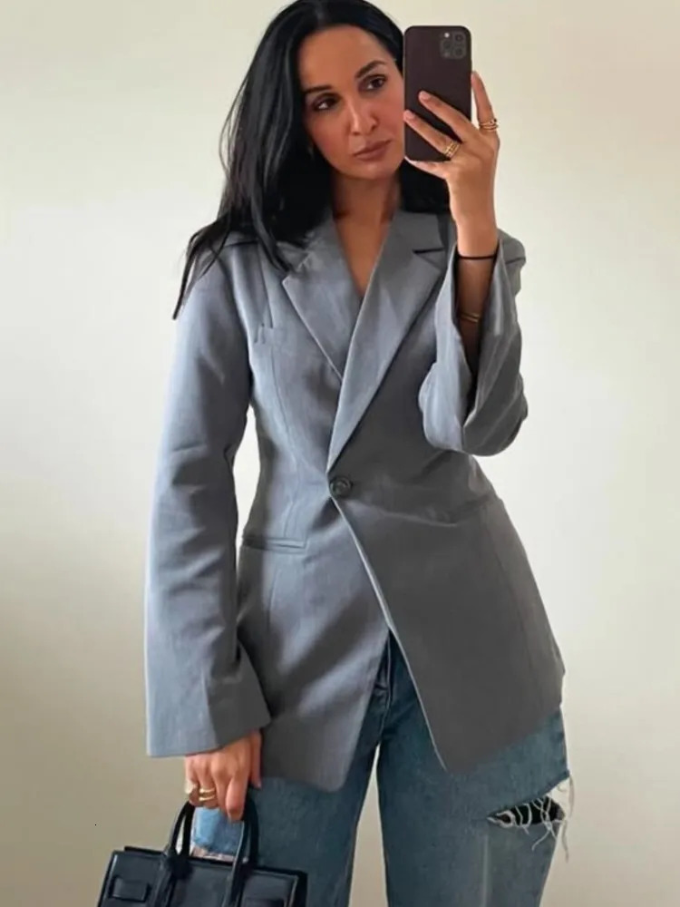 One Button Waist Ci… - image