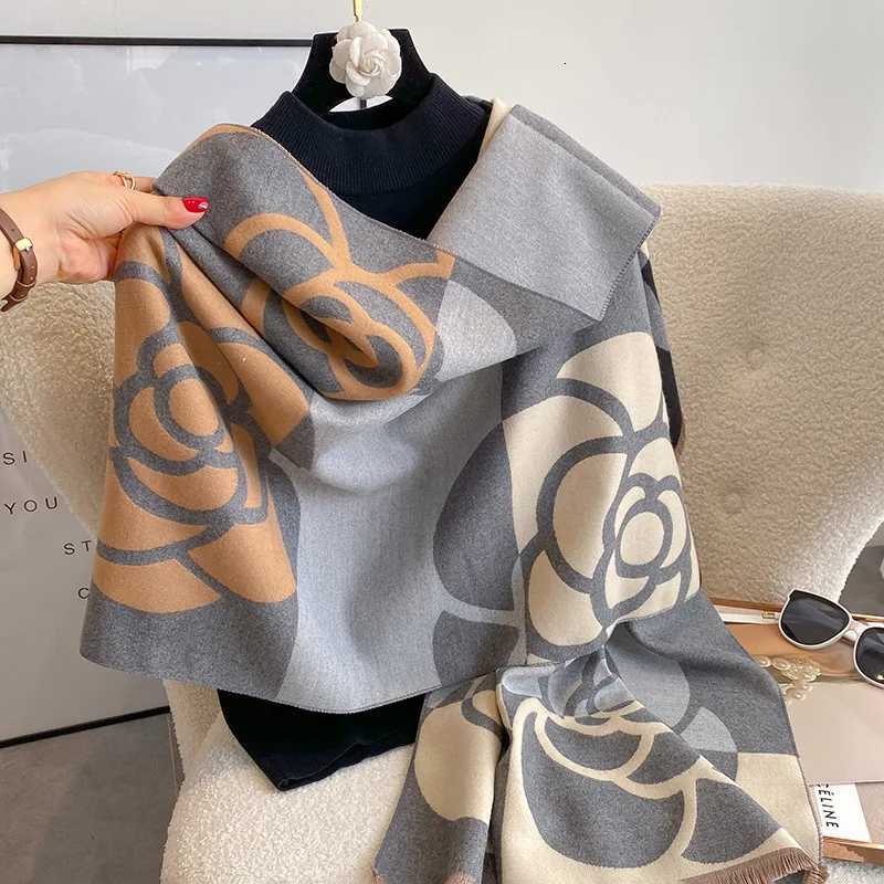 Luxury Luxury Cashmere Scarf For Women Thick Warm Winter Blanket Brand Female Luxury Quality Shawl Wrap Bufanda Poncho Echarpe Pashmina Y251115