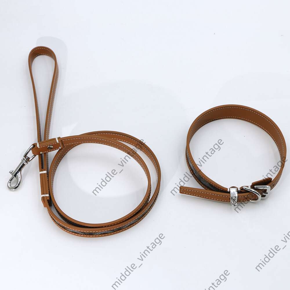 Genuine Leather Small Medium-sized Cat Collars, Teeth And Fighting Dog Collars Set, Coll Pet Supplies