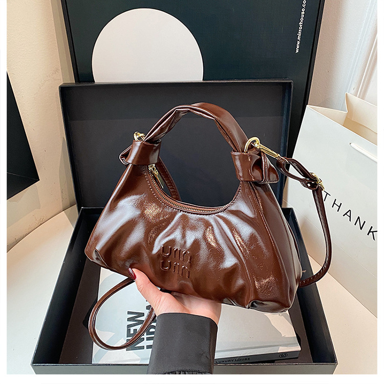 designer bag new Simple fashionable and trendy cross-border single-shoulder bag autumn and winter letter sling bag stylish handbag for women solid col