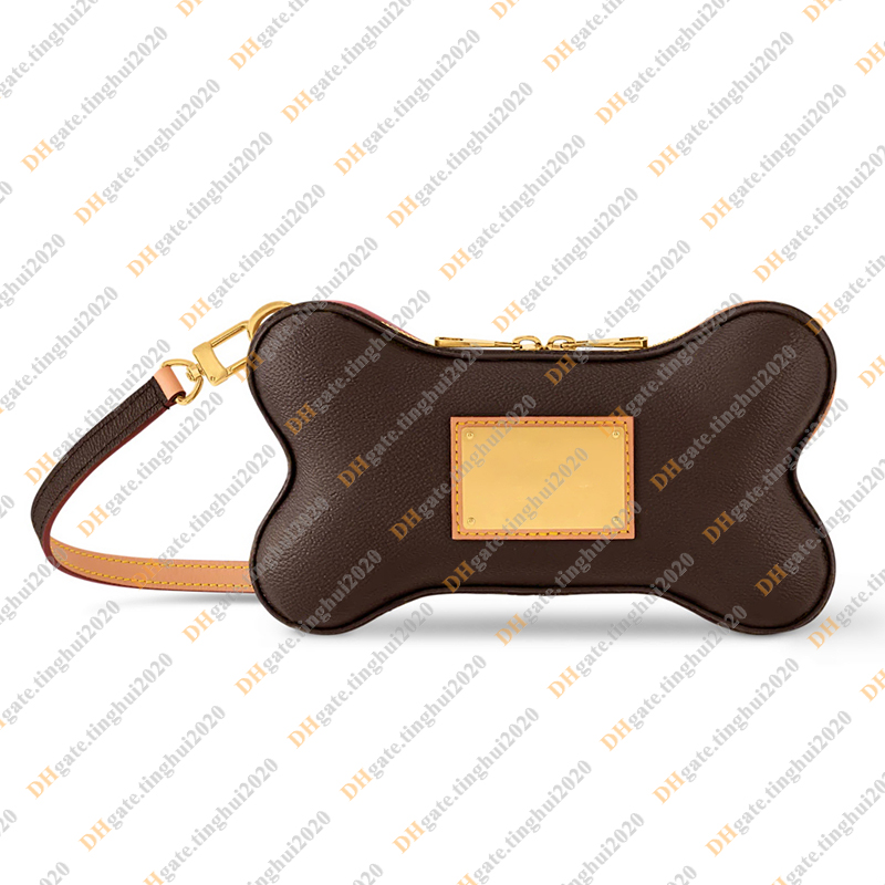 Unisex Fashion Casual Designe Luxury Bone Wearable Wallet Clutch Bag Crossbody Shoulder Bag Totes Handbag Messenger Bag TOP Mirror Quality M12615 Pouch Purse