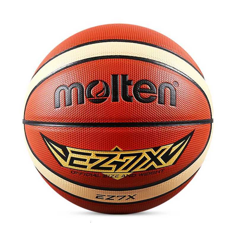Molten Basketball Balls Official Size 7/6/5 PU Material High Quality Balls Outdoor Indoor Match Training Women Men BaloncestoW251115