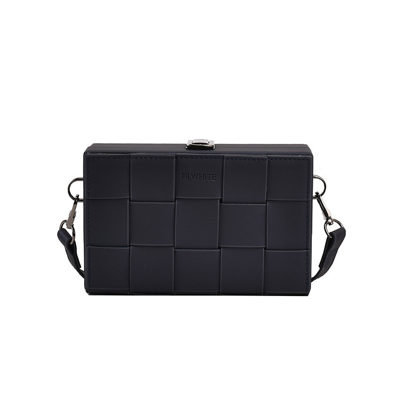 Luxury Brand Designer Bag Luxury Brand Designer Bag 2024 New Woven Bag Women's Shoulder Bag Trendy Brown Plaid Simple Unisex Crossbody Bag Box Sm