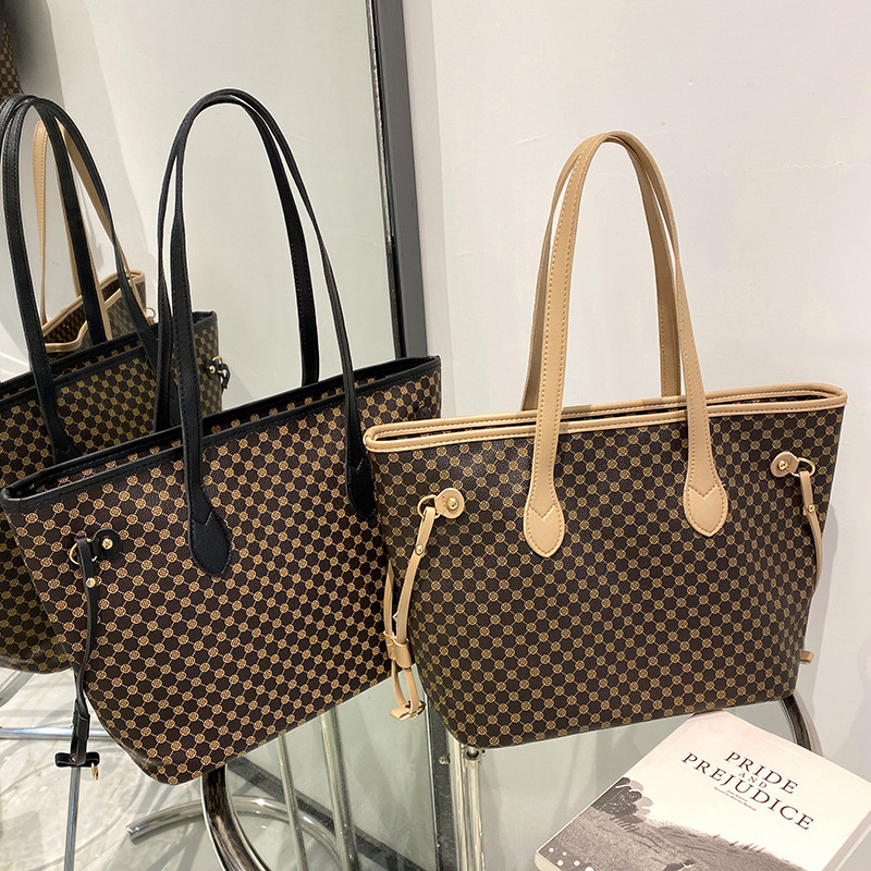 Designer Bag Luxury Bag New Shoulder Bag Tote Women S Free Shipping Fashion Simple Casual Trend All In One Shopping Black Khaki Apricot Brown