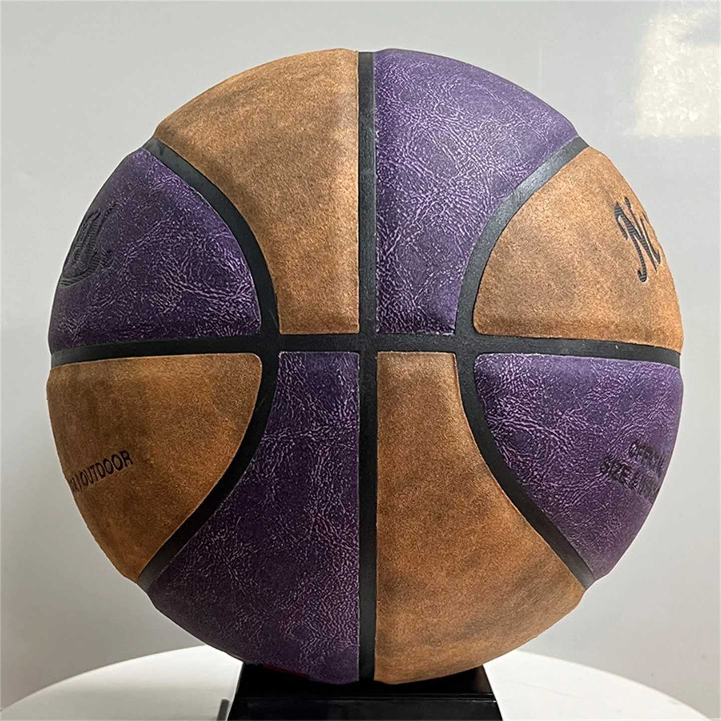 Genuine Suede Cowhide Size 7 Basketball Official Competition Adult Indoor Outdoor Wear-Resistant Training BallW251115
