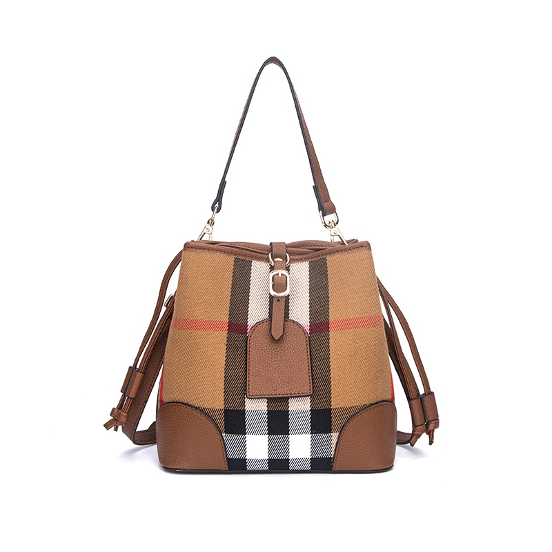 Grid bucket bags are fashionable versatile, with a wide range of uses. It suitable for daily use. This is the best choice give to friends and family 9