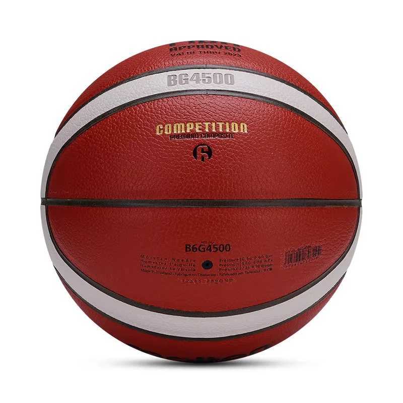 Genuine product Size 7 Molten Basketball Indoor Outdoor Competition Training Soft Leather Basketball B7G4500W251115