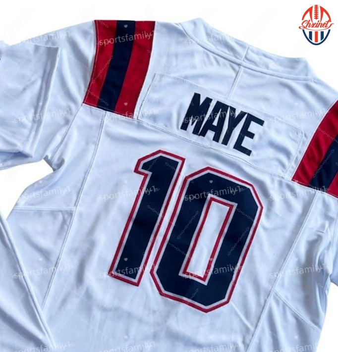 Personalized Custom Jersey 2025 Competition: Jersey Drake, Maye10, Raymond Ray, Stevenson Hunter, Henry Jaranitava, Steffen Diggs, Christian Gonzalez,