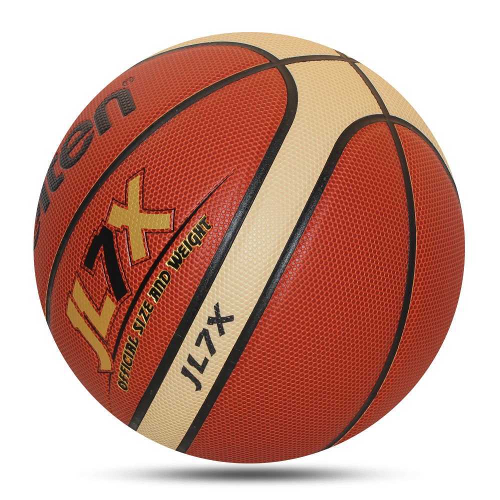 Molten New Basketball Ball Official Size 7/6/5 PU Leather for Outdoor Indoor Match Training Men Women Leagues BaloncestoW251115
