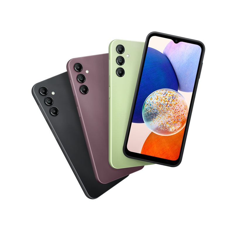 Unlocked Original Samsung Refurbished Galaxy A14 A146U A146P 5G Mobile Phone 4GB RAM 64GB Octa Core Android Phone