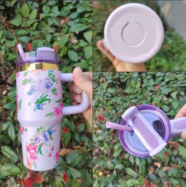 US Stock 14oz TUMBLERs love shack fancy Christmas Limited Mugs With Bow Topper Stainless Steel Target Sweet Pink Hearts Gift Cups For Valentine's