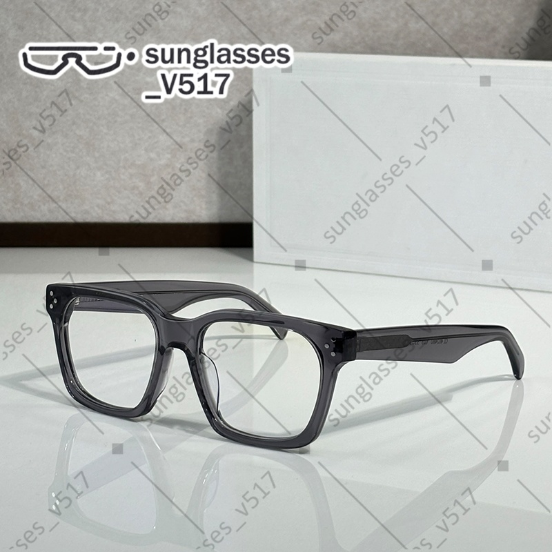 designer reading glasses sunglasses for women sunglasses men Simple European style Customisable prescription lenses Acetate material Eyeglass frame