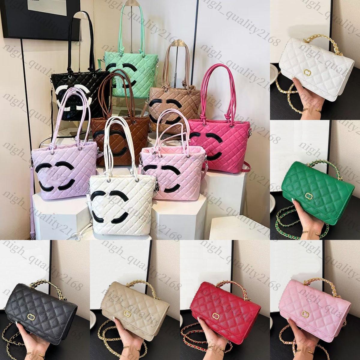 Designer Bags Women Shoulder Chain Bag Clutch Flap Tote Bags Wallet Check Purse Solid Hasp Waist Square Stripes Woman Luxurys HandbagsA68