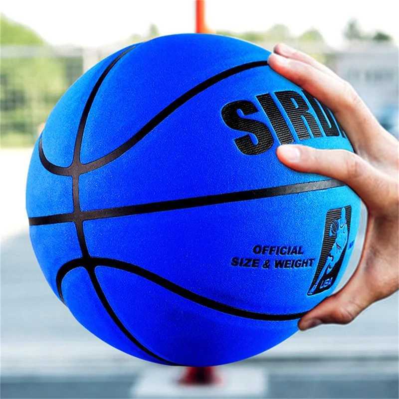 Soft Microfiber Basketball Size 7 Wear-Resistant Anti-Slip Anti-Friction Outdoor Indoor Professional BasketballW251115