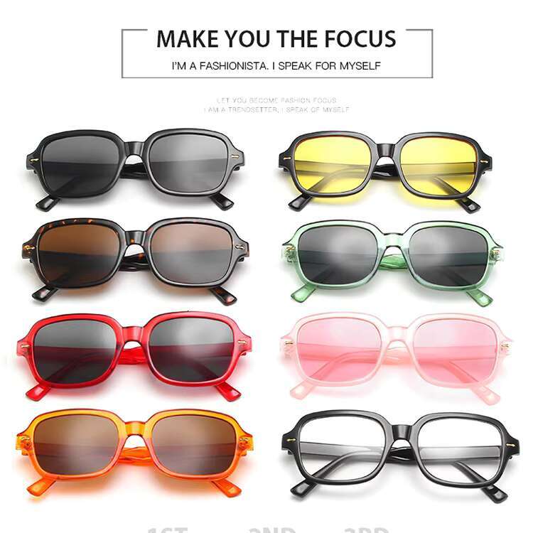 2024 new affordable unisex logo print Uv400 men's sunglasses