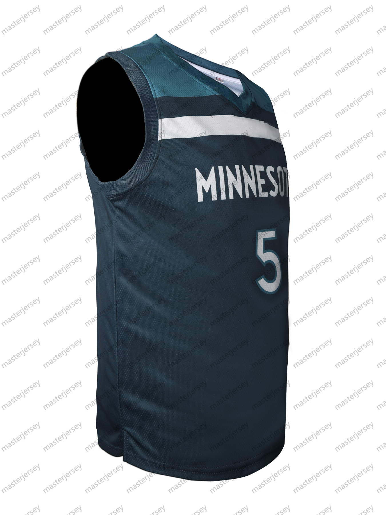 In Stock 5 Anthony Edwards Basketball Jersey Sweatshirt - Embroidered Stitched Jerseys Breathable Slight Stretch Polyester