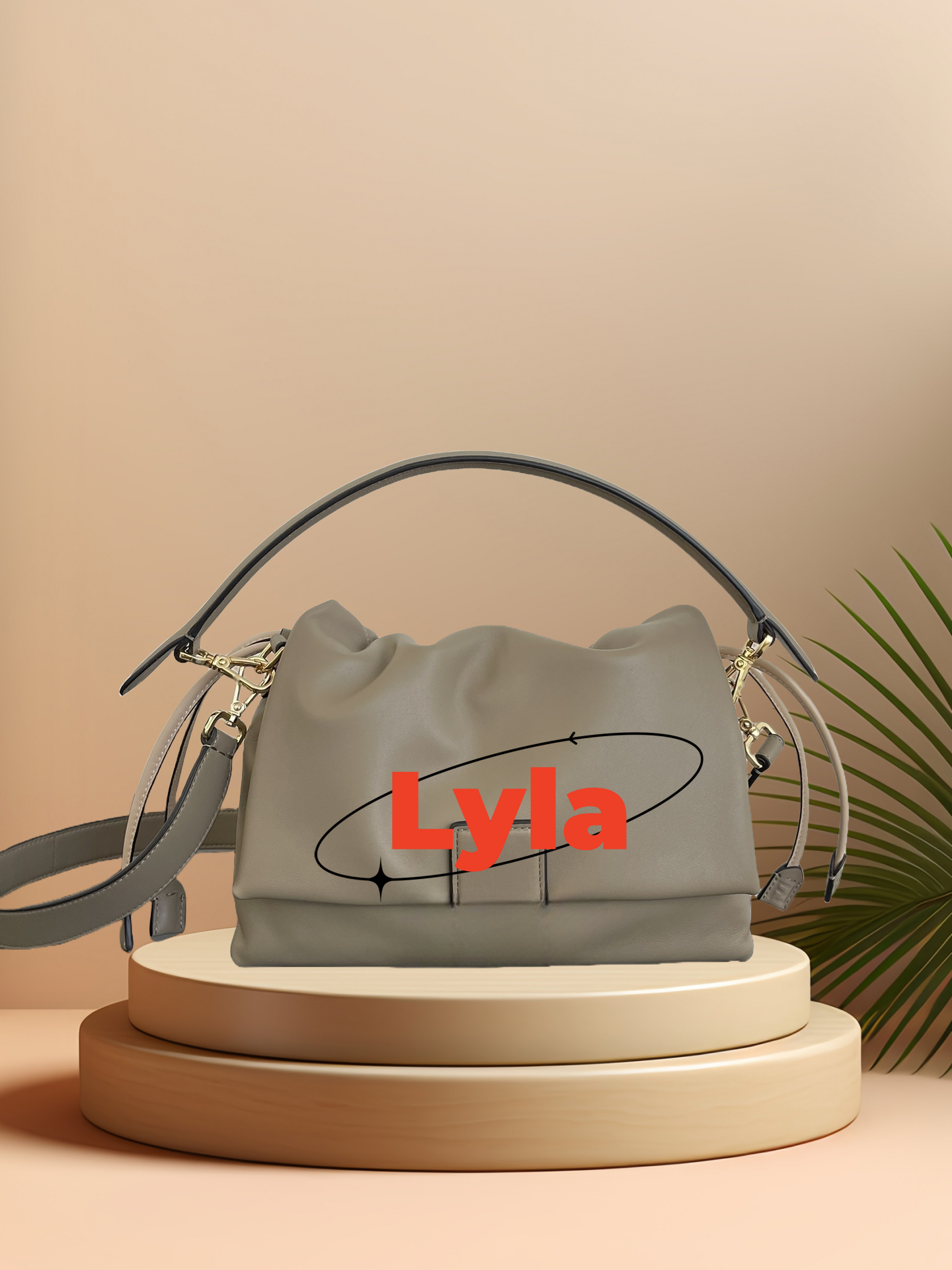 Master quality high-end handbag lucky bag designer leather small bag shoulder messenger bag ladies luxury brand handbag classic style with gift box