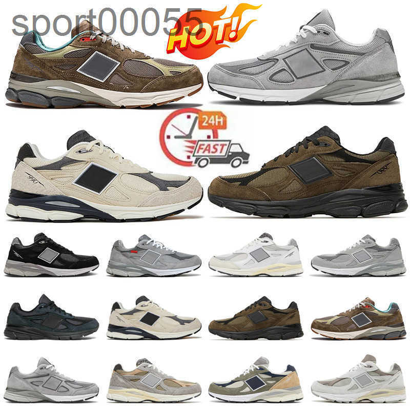 990 Outdoor Shoes Top Quality for Men Women Grey White Dark Navy Brown Olive Moonbeam Tornado Trainers Sneakers