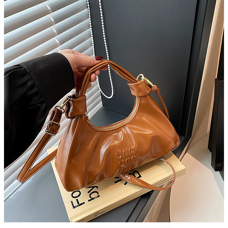 designer bag new Simple fashionable and trendy cross-border single-shoulder bag autumn and winter letter sling bag stylish handbag for women solid col
