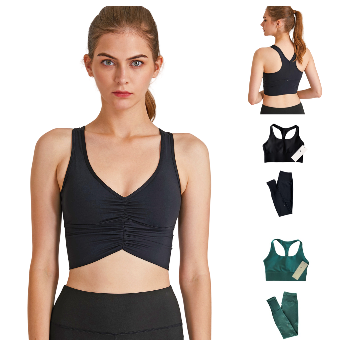2025 5A Quality New Yoga Wild Thing Bra sets Comes with bra pads and High End Back Dance Yoga Outfits sets Summer Running Fitness Gym Pilates Alosets Suit