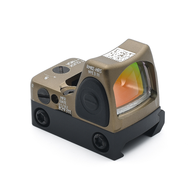Holy Warrior RM82 HRS Red Dot Reflex Sight with Full Original Markings Upgarded Sights Scope for Glocxx 17/19 For Airsoft Tactical Hunting