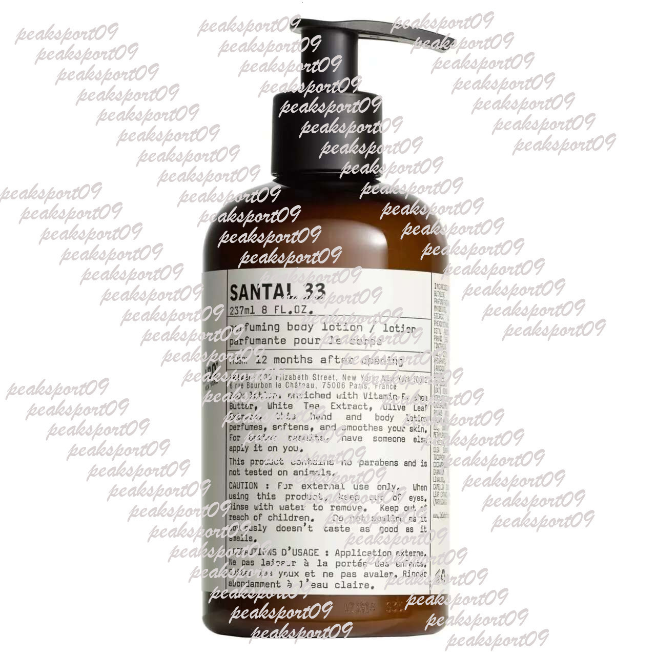 Top Perfuming Body Lotion Fragrance 237ml Santal 33 Bergamote 22 Rose 31 The Noir 29 Lasting Cream