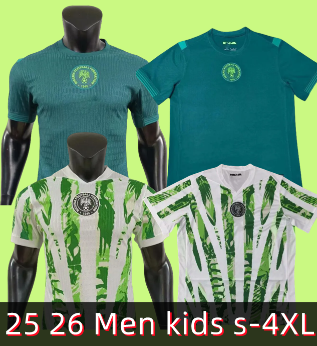 2025 Nigeria OKOCHA Soccer Jerseys 25 26 National Team Nigerian Okechukwu IHEANACHO AINA SIMON OMERUO A. IWBOI Home Away Football Shirts fans Player version