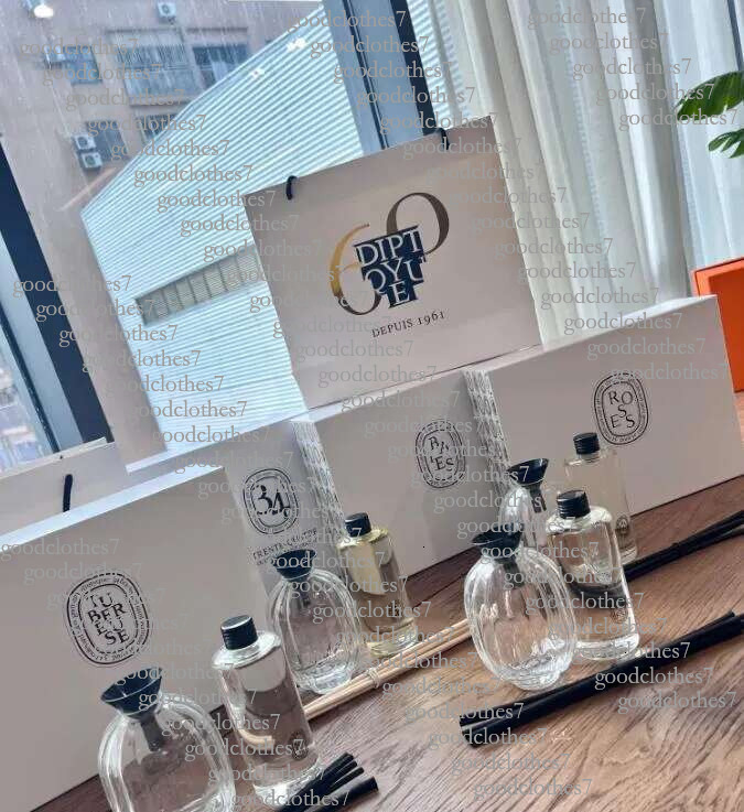 Brand Incense 200ml household fragrance 34 BAIES TUBEREUSE rose essential reed diffuser scented oil no alcohol for home air refreshing label custom pr