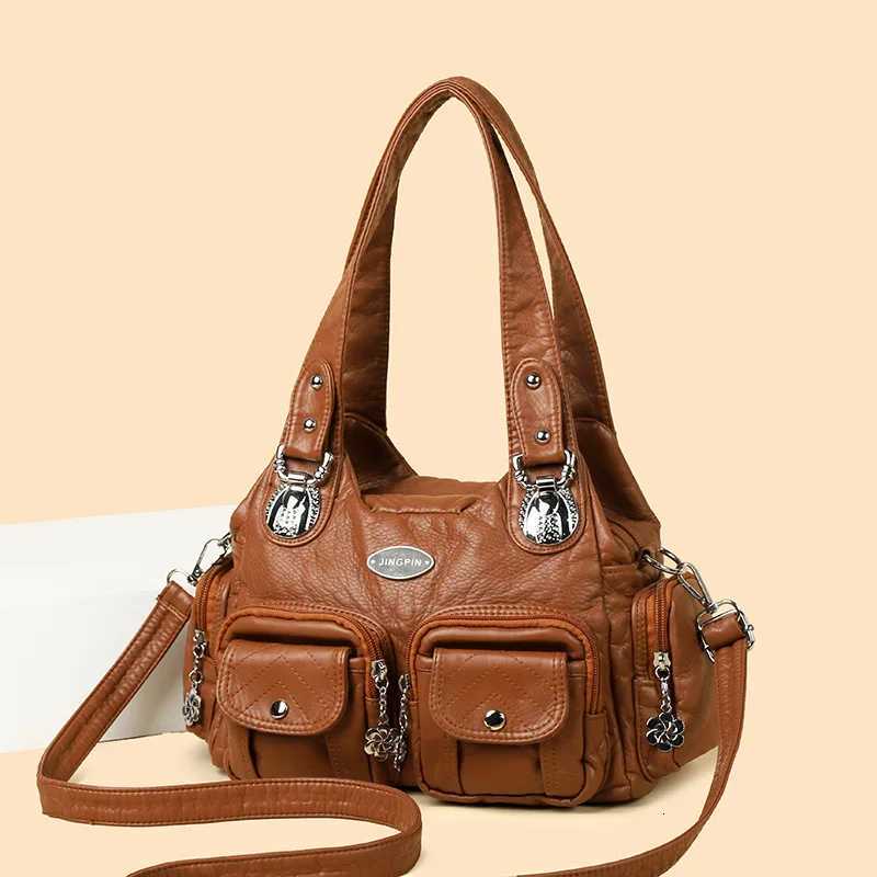2025 New Womens Tote Bag Stylish Shoulder Crossbody Purse Spacious Handbag Fashionable Versatile Everyday BagW251115